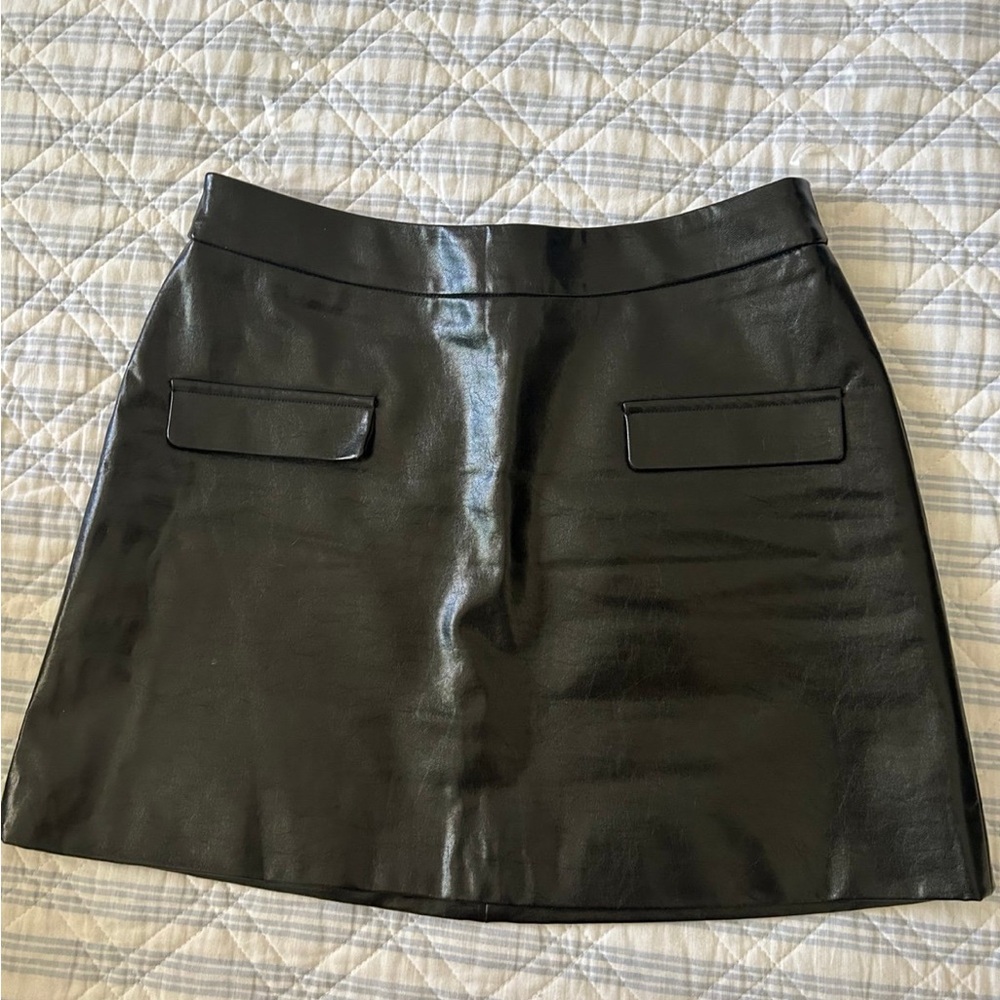 NEW Meshki Leather Skirt
